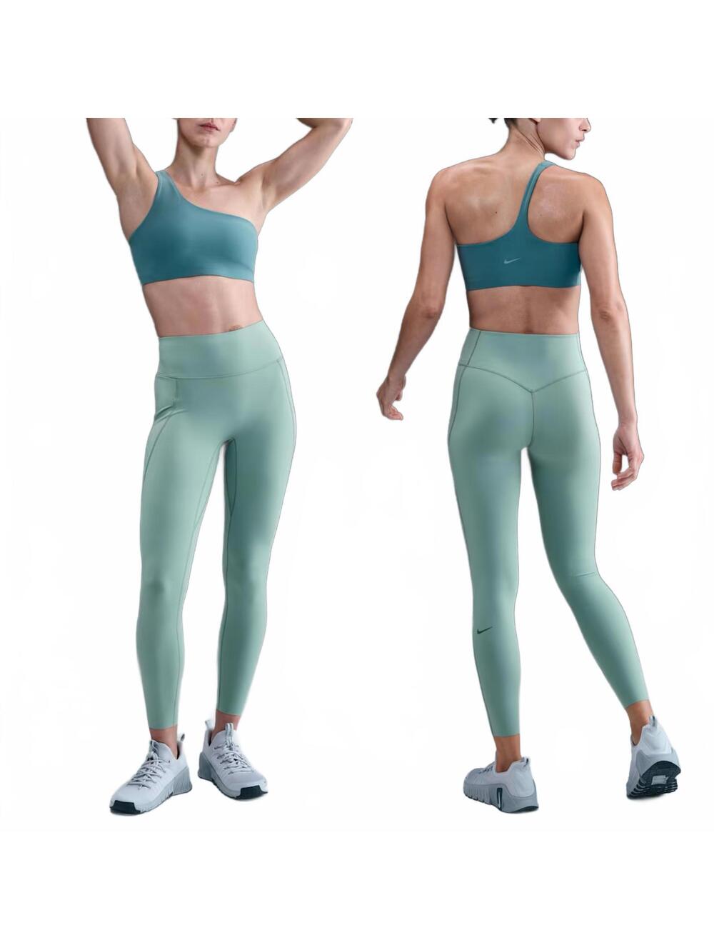 Nike Universa High-Waisted 7/8 Leggings with No Front Seam NWT Small